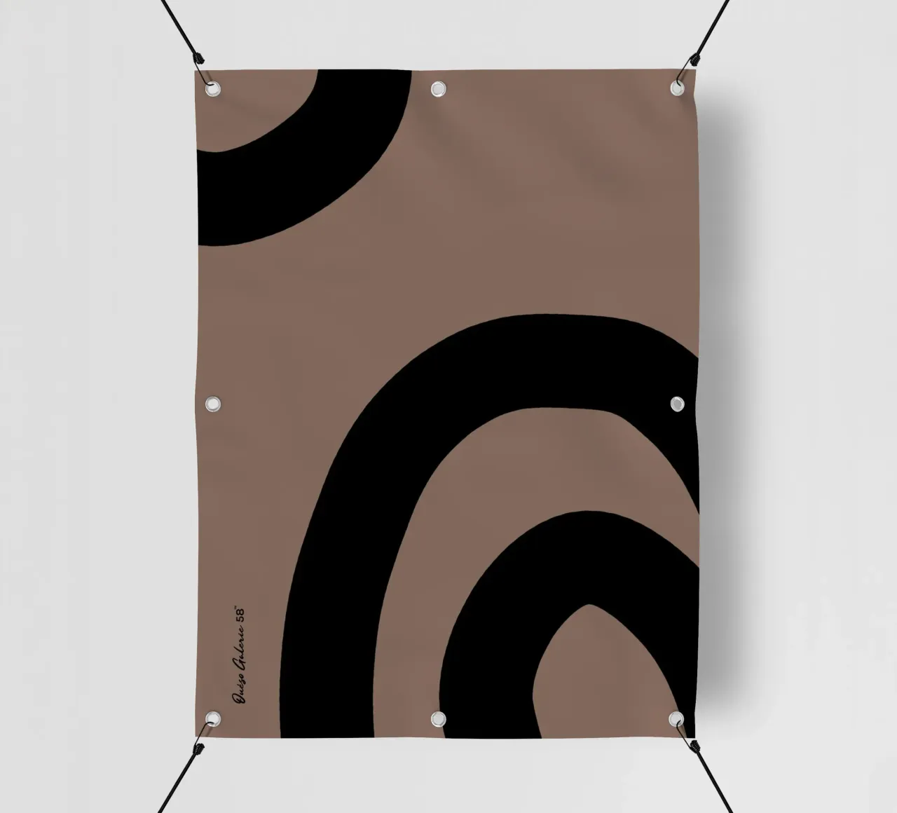 Bold Gestures telo in pvc da Mike Leymi