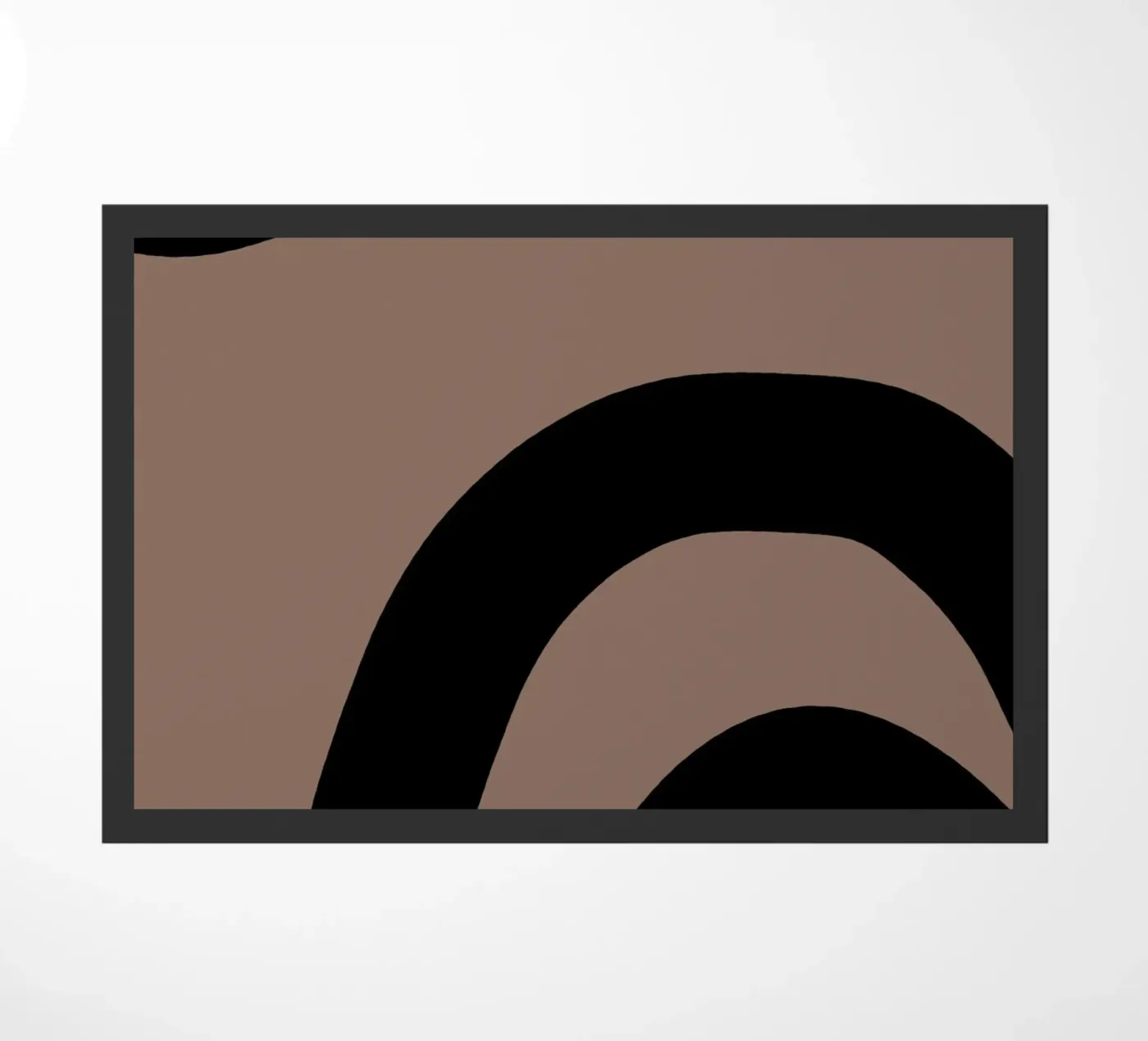 Bold Gestures doormat by Mike Leymi