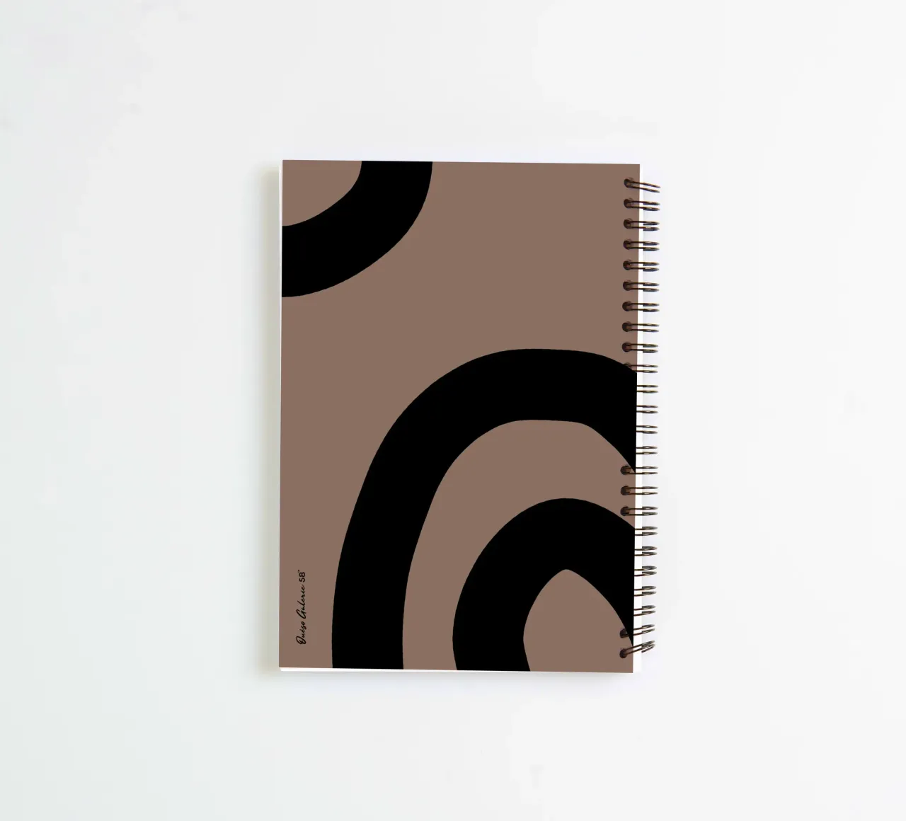 Bold Gestures spiral notebook by Mike Leymi