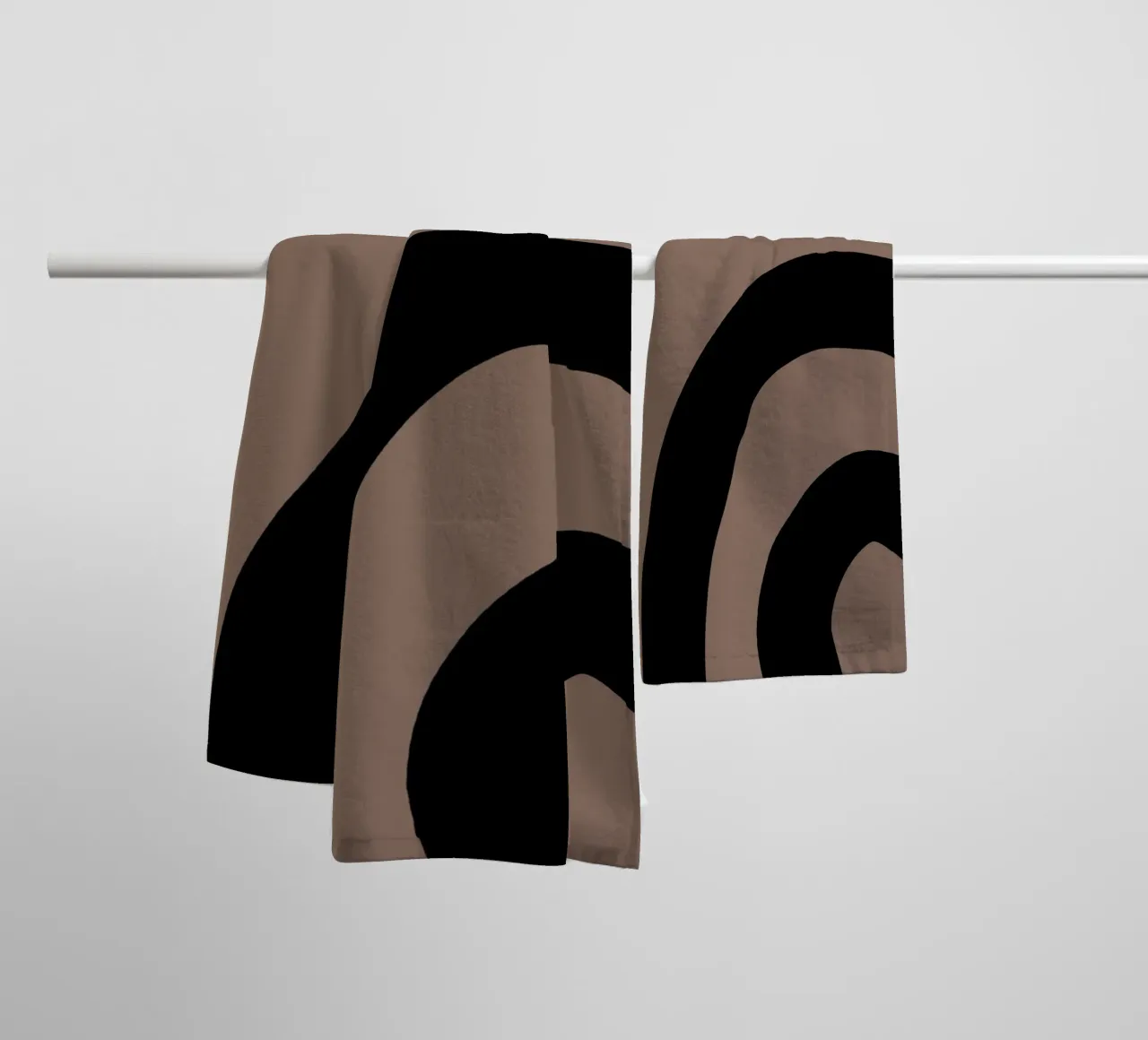 Bold Gestures asciugamano da bagno da Mike Leymi