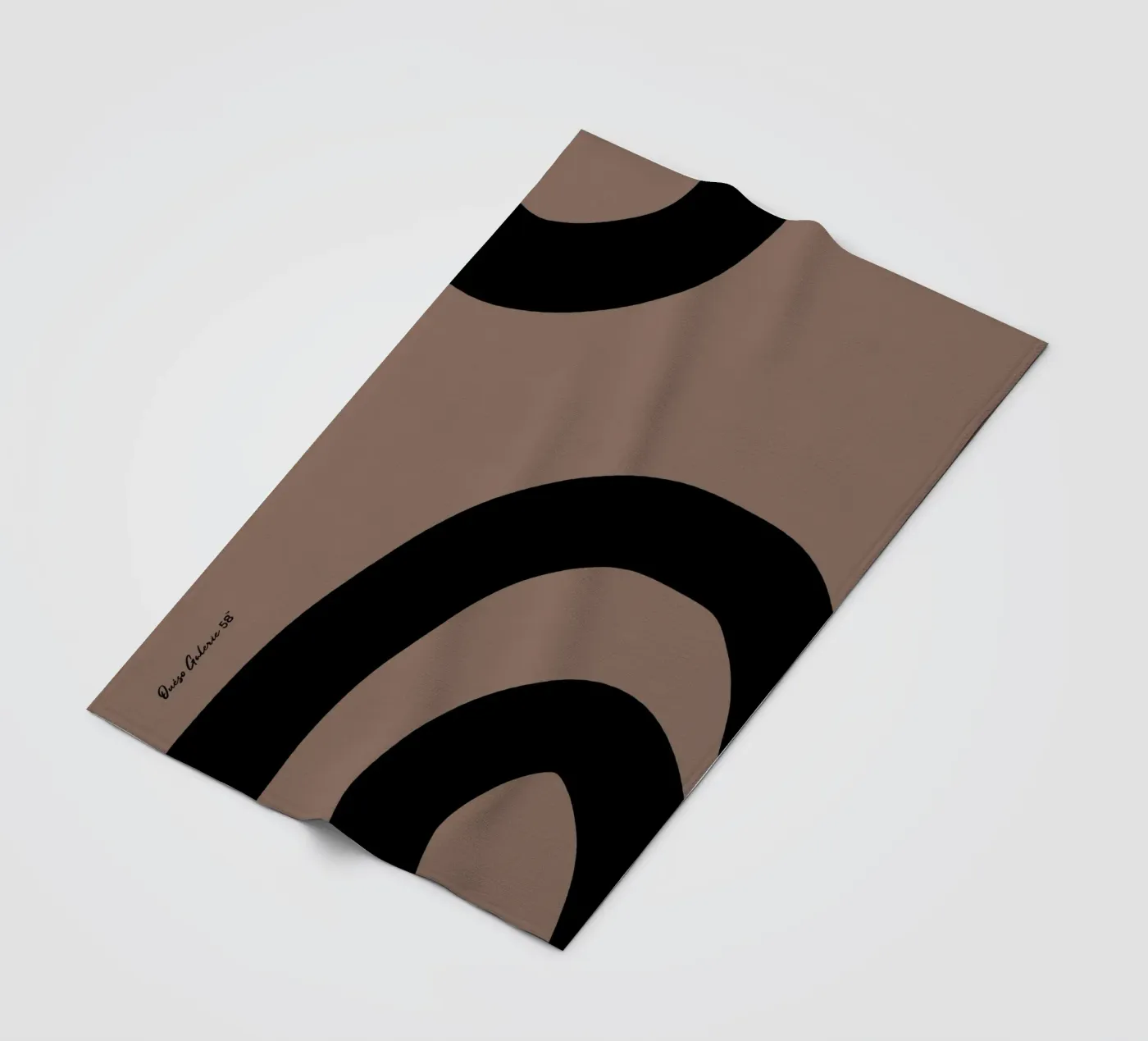 Bold Gestures Fleecedecke von Mike Leymi