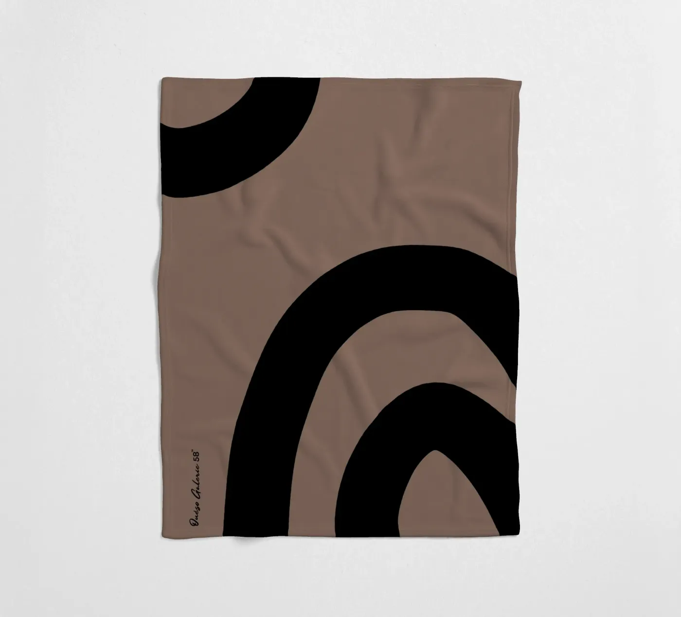 Bold Gestures Fleecedecke von Mike Leymi