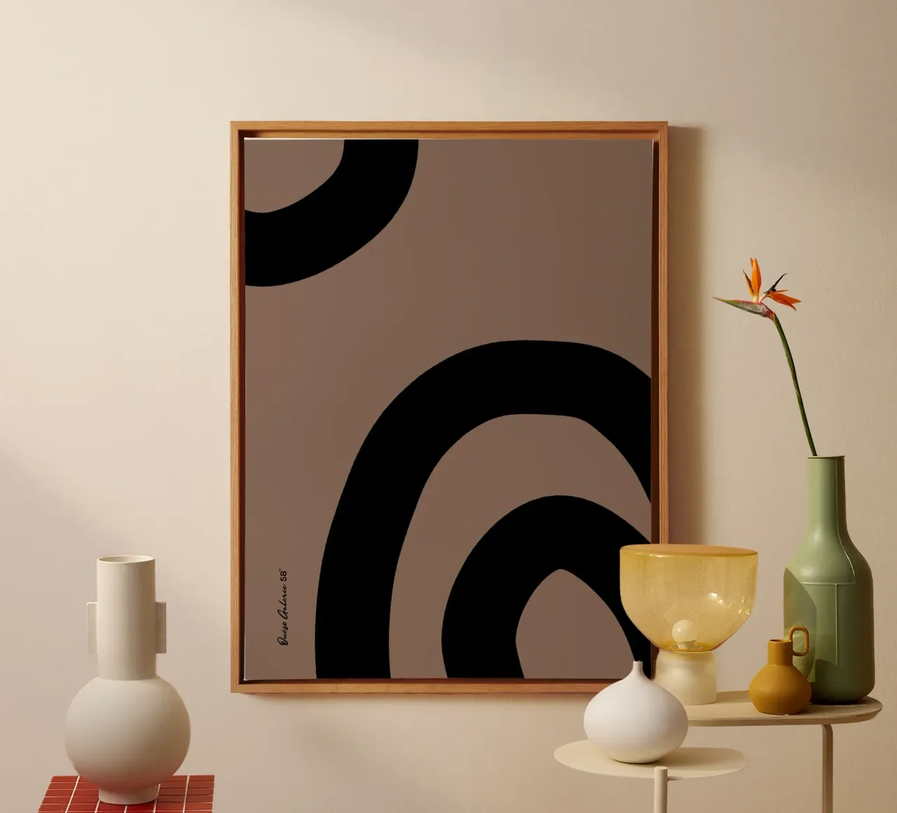 Bold Gestures tela da Mike Leymi