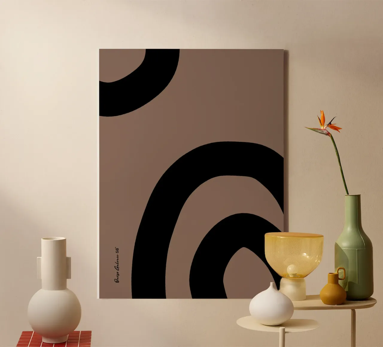 Bold Gestures tela da Mike Leymi