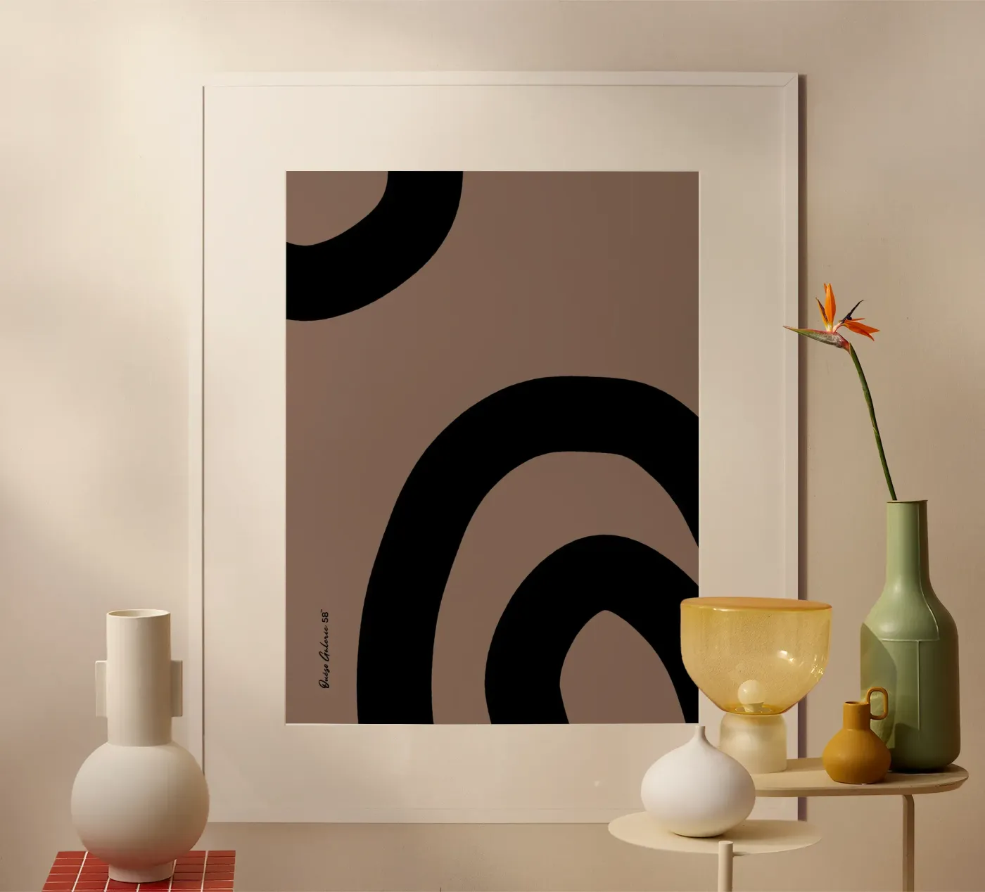 Bold Gestures Poster von Mike Leymi