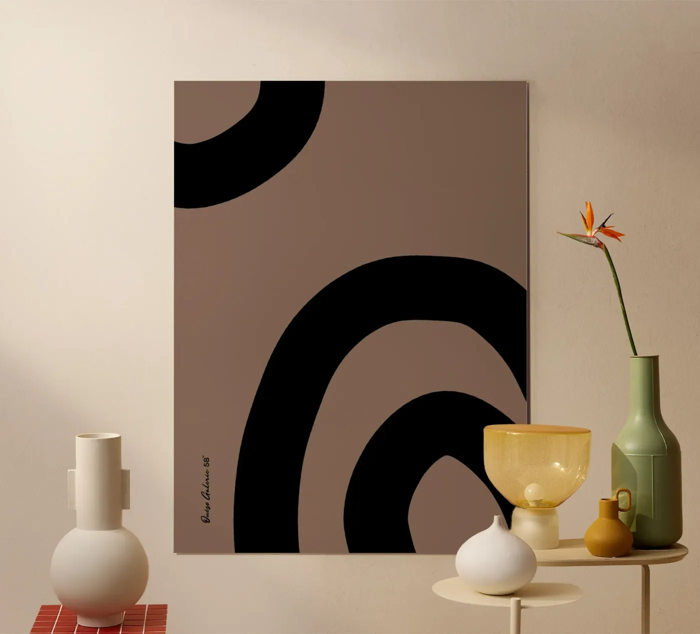 Bold Gestures Poster von Mike Leymi