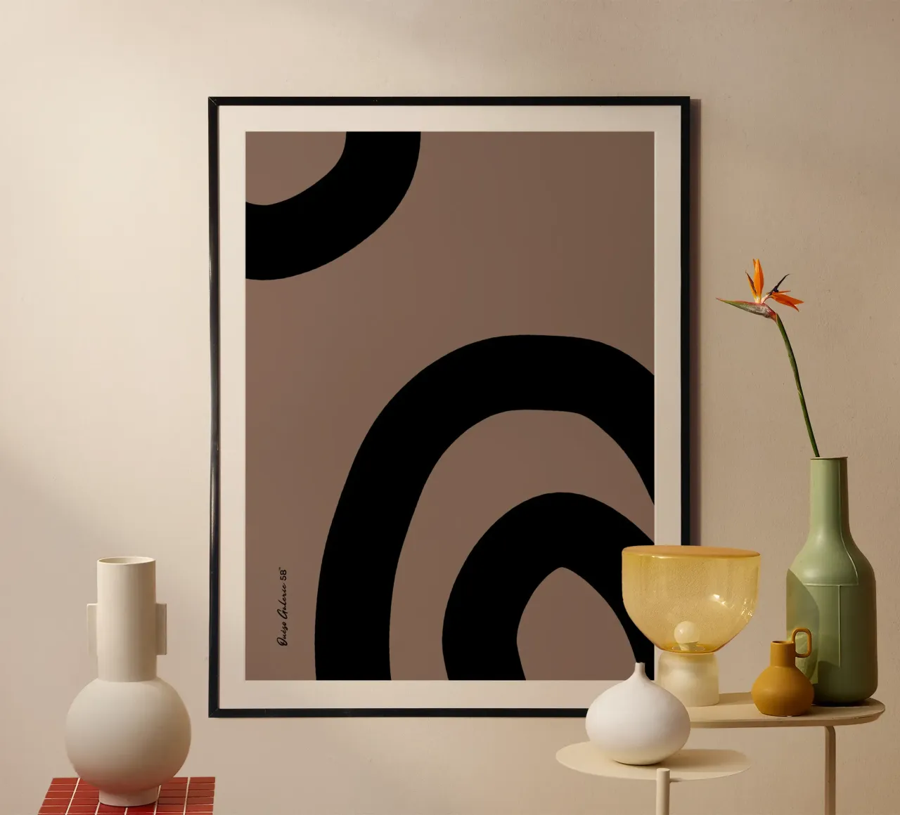 Bold Gestures poster da Mike Leymi