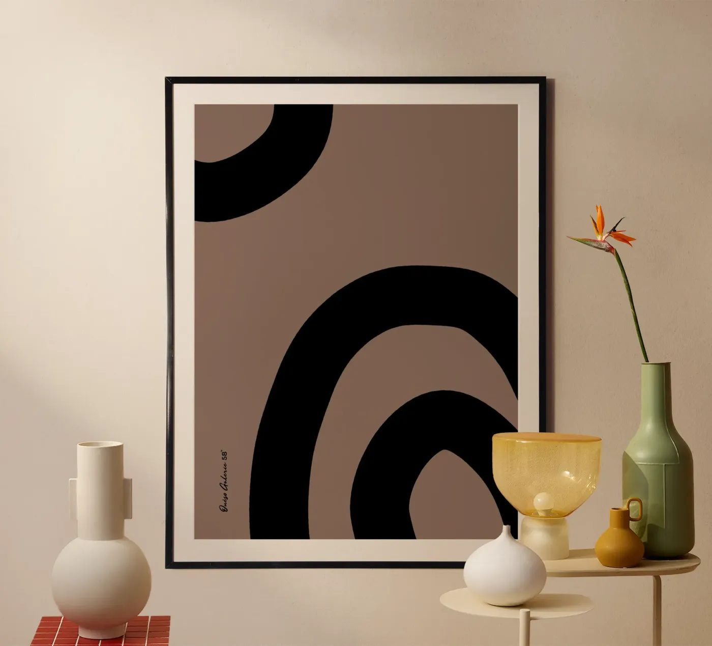 Bold Gestures poster by Mike Leymi