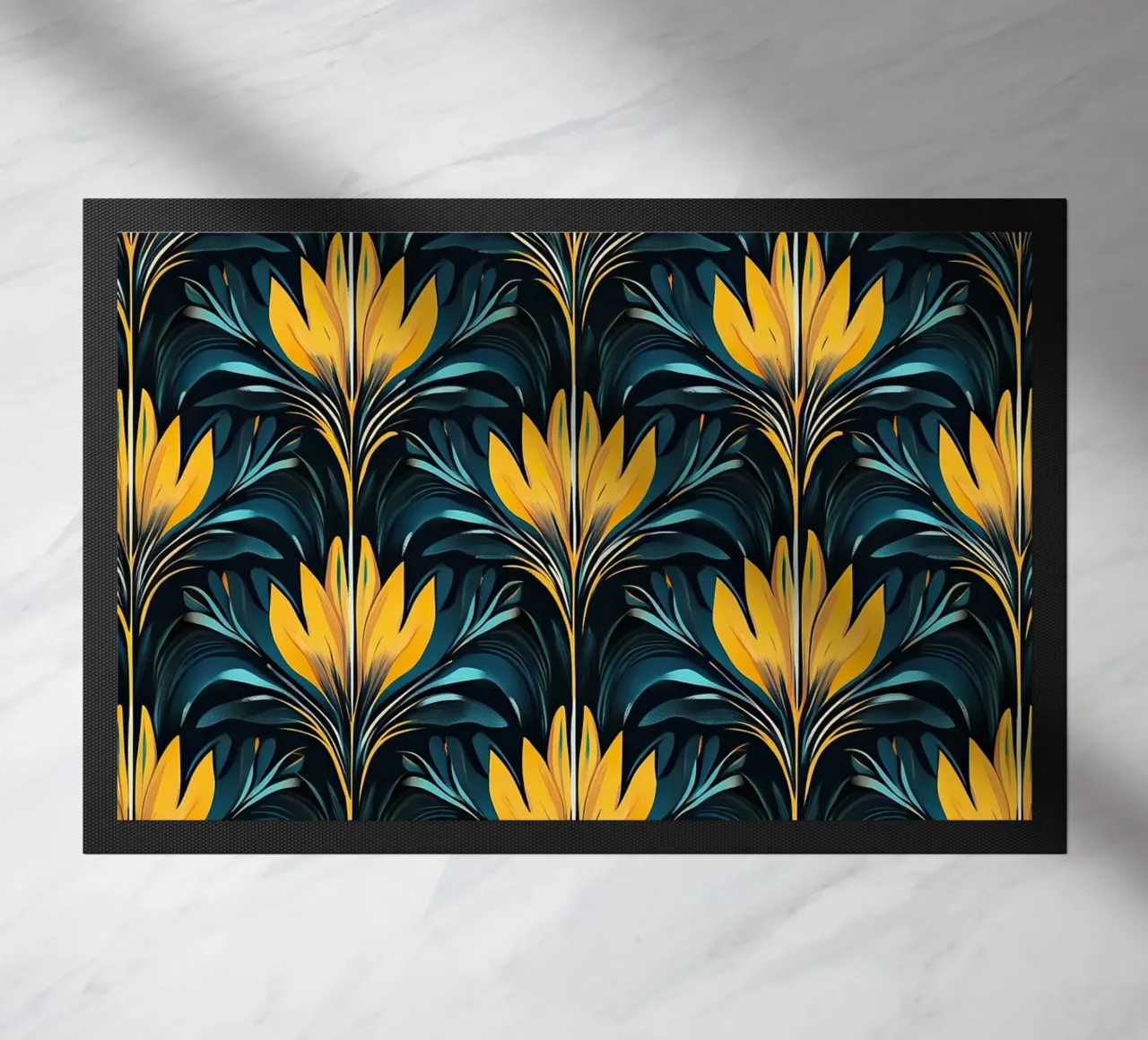 Deco Dawn: Elegance in Motion zerbino da Nikis Art Studio