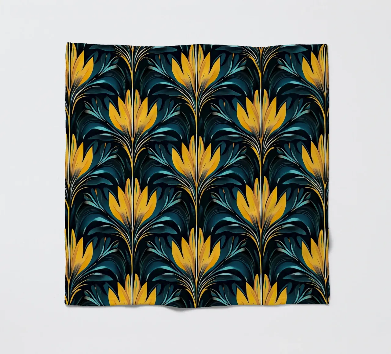 Deco Dawn: Elegance in Motion coperta in pile da Nikis Art Studio