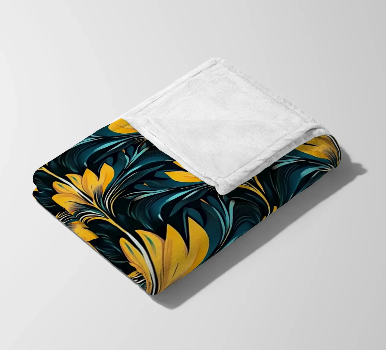 Deco Dawn: Elegance in Motion coperta in pile da Nikis Art Studio