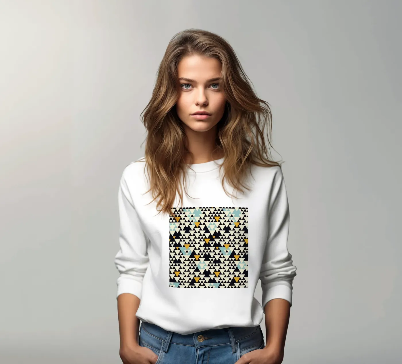 Pattern 3 sweatshirt van Florent Bodart