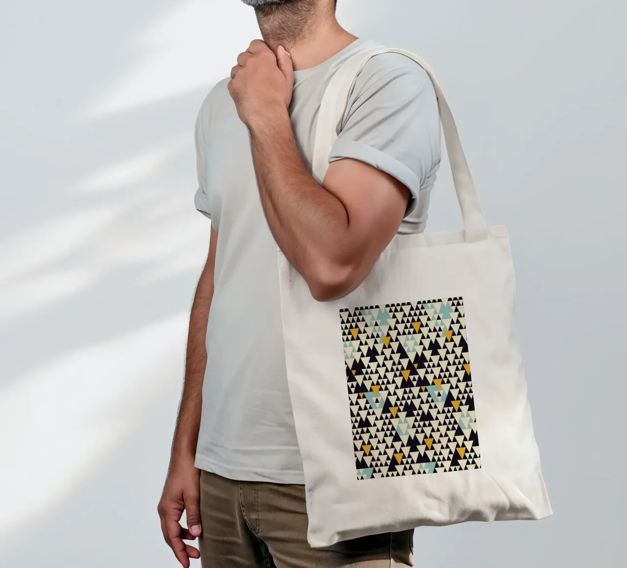 Pattern 3 tote bag by Florent Bodart