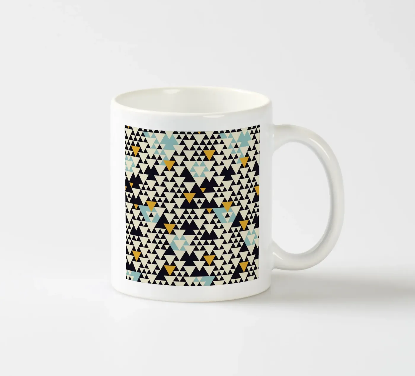 Pattern 3 ceramic mug by Florent Bodart
