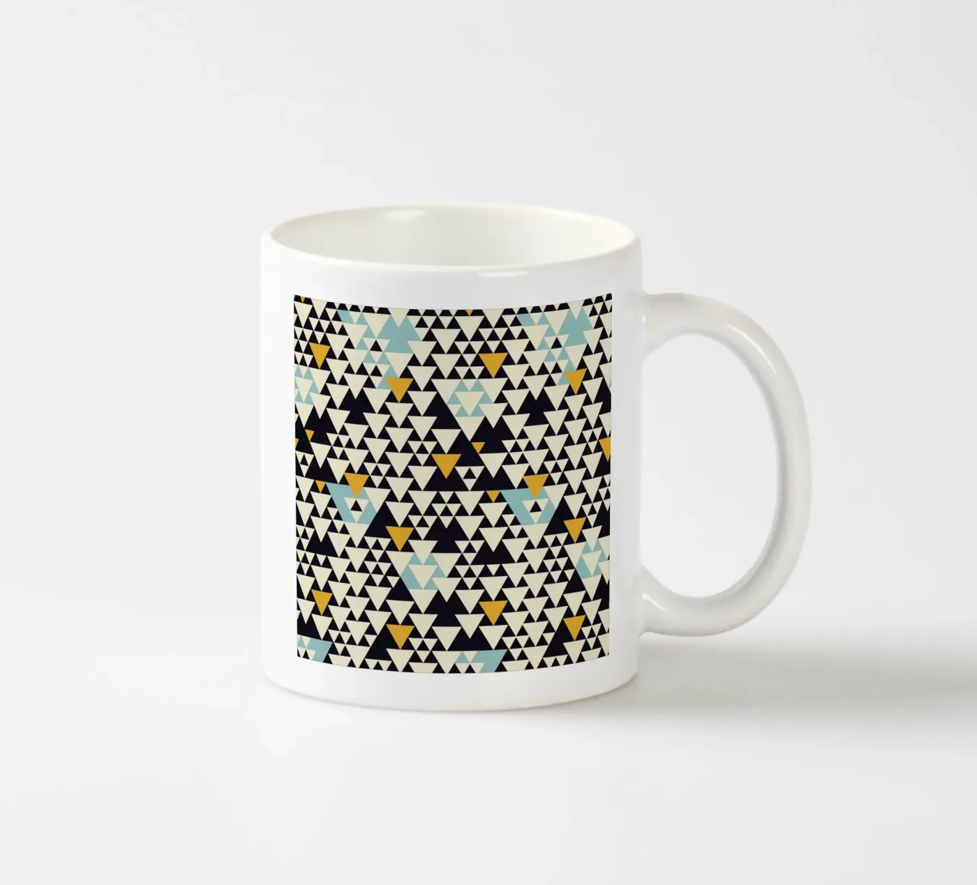 Pattern 3 Keramik Tasse von Florent Bodart
