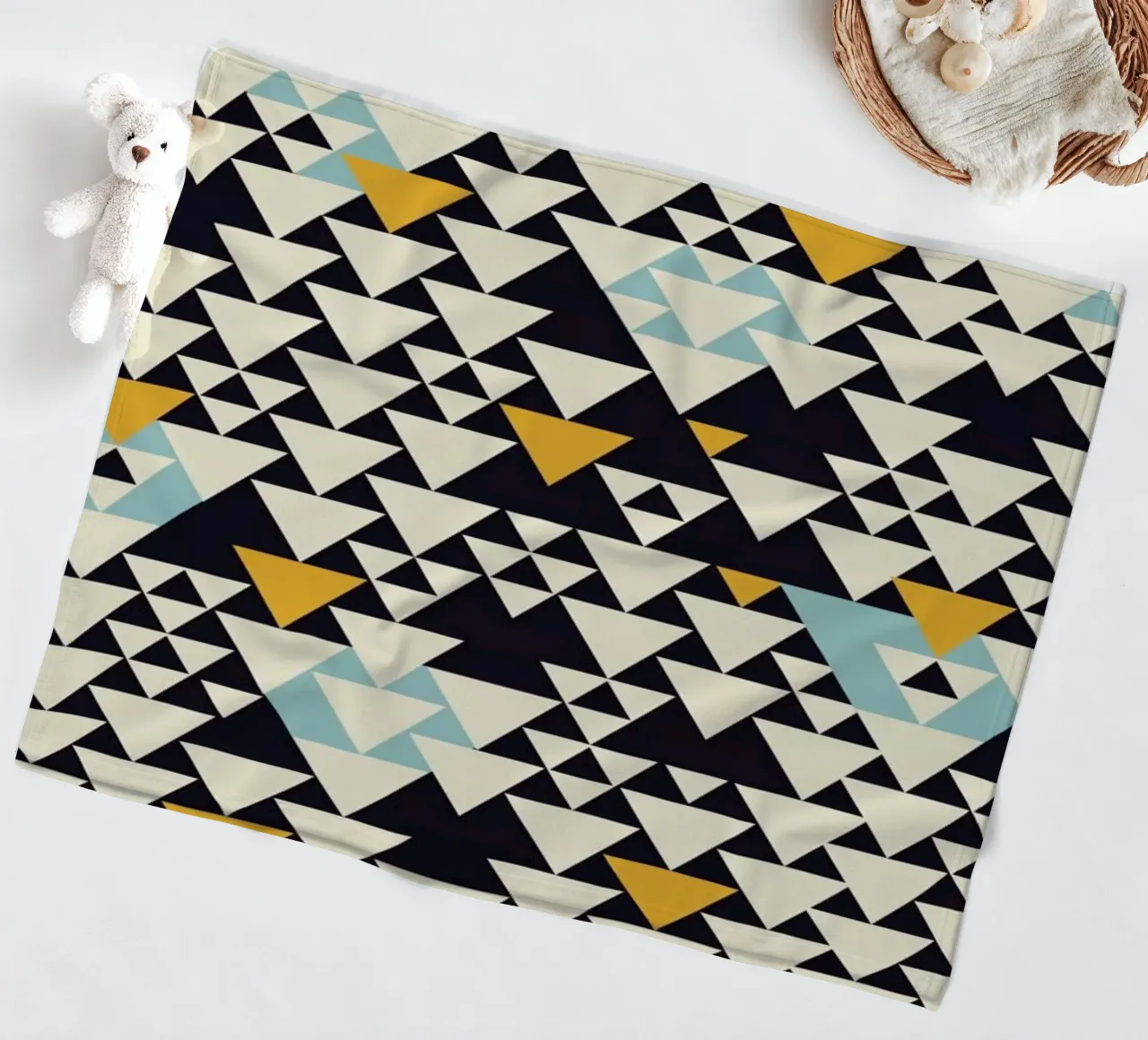 Pattern 3 fleecedeken van Florent Bodart