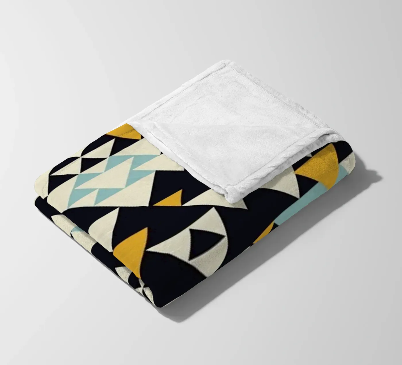 Pattern 3 fleece blanket by Florent Bodart