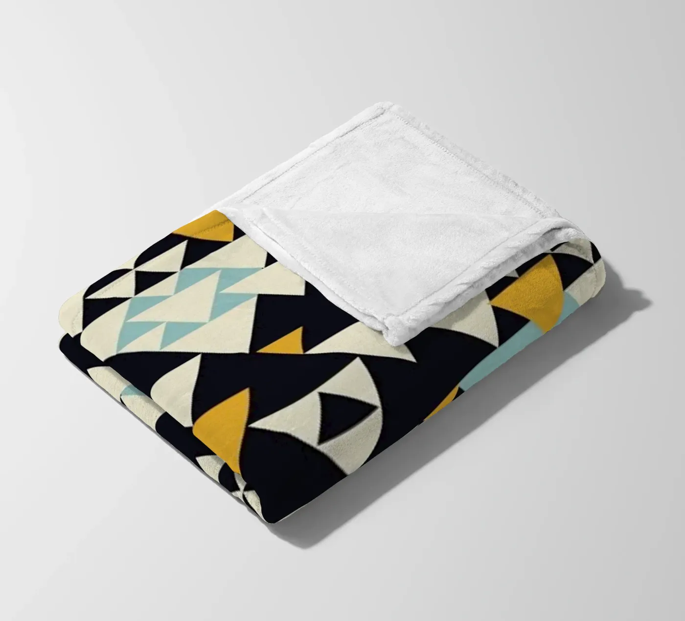 Pattern 3 fleece blanket by Florent Bodart