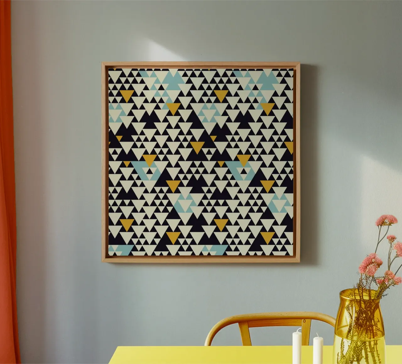 Pattern 3 tela con Cornice a cassetta da Florent Bodart
