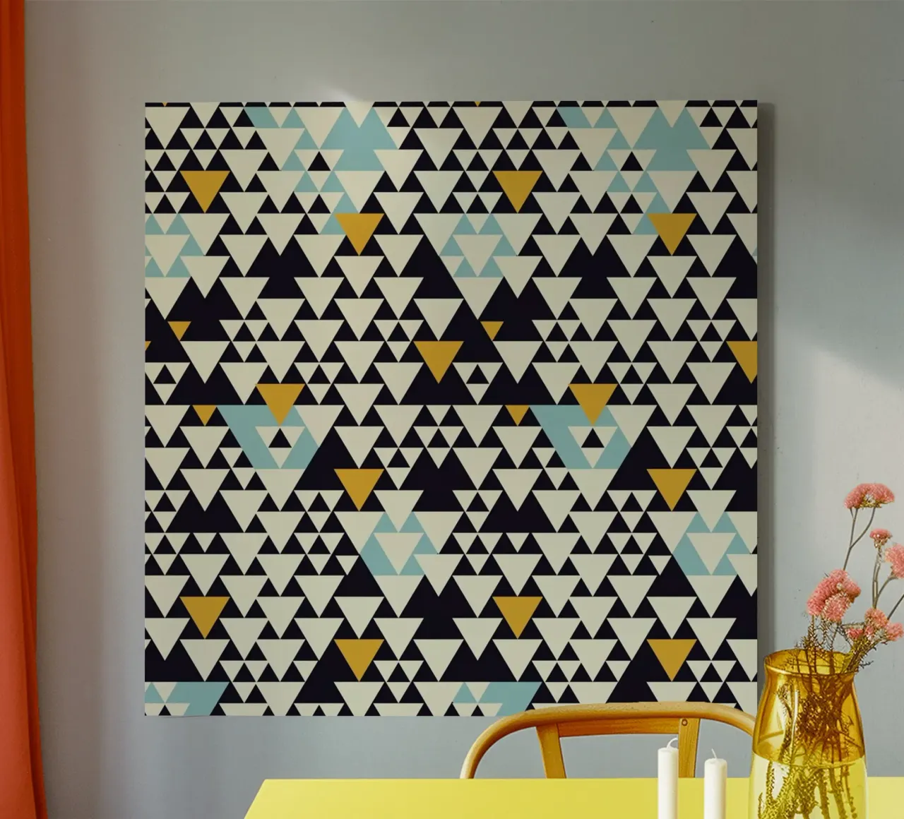 Pattern 3 tela con Cornice a cassetta da Florent Bodart