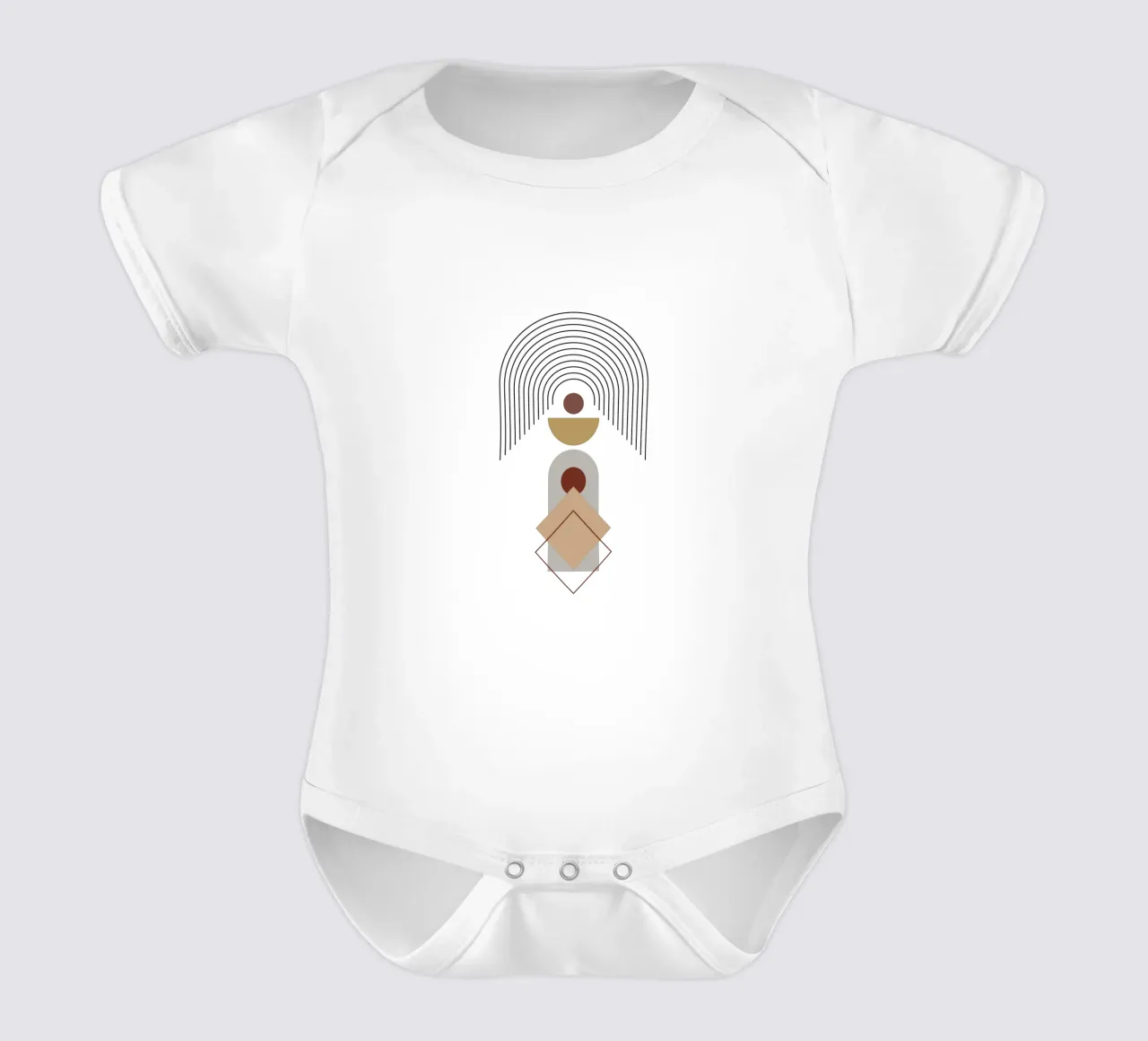 Boho Minimalista Moderno Semplice body neonato maniche corte da YSV MINIMALIST