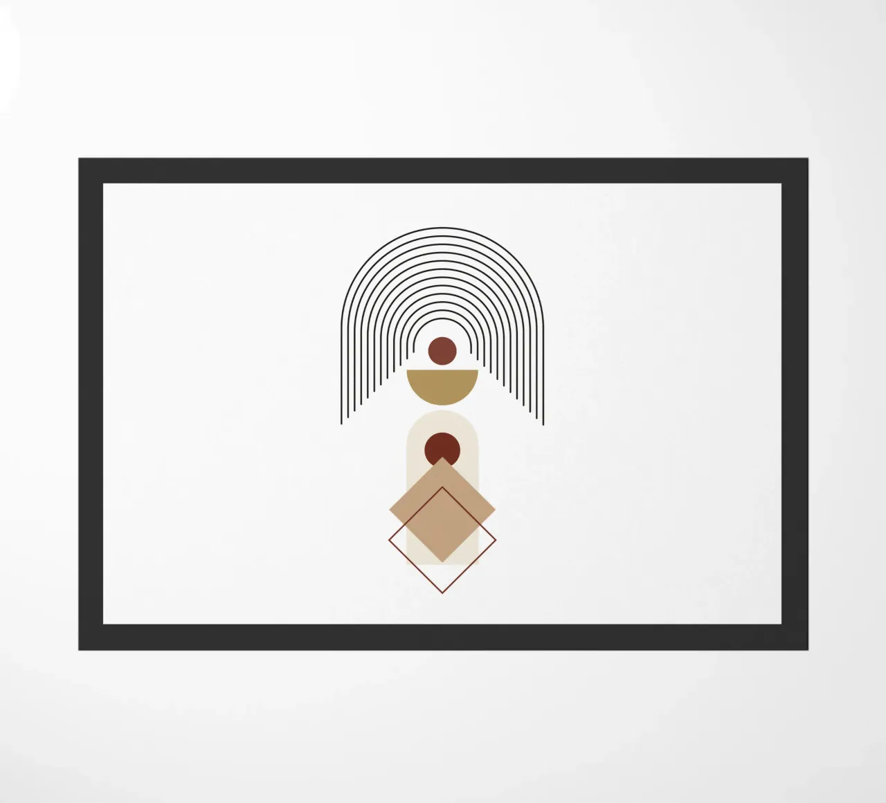 Boho Minimalista Moderno Semplice zerbino da YSV MINIMALIST