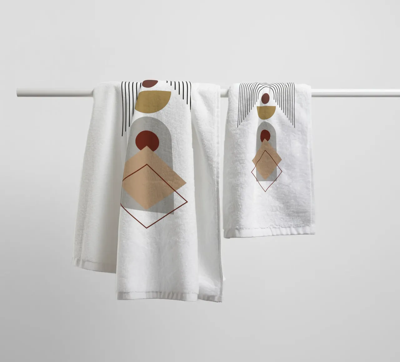 Boho Minimalista Moderno Semplice asciugamano da bagno da YSV MINIMALIST