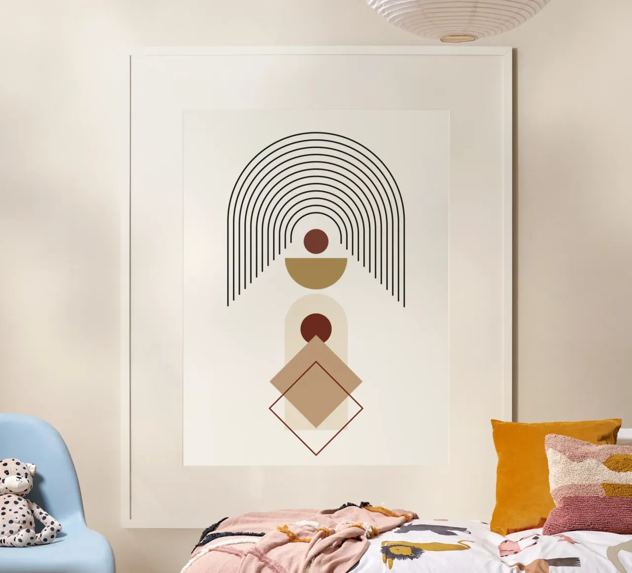 Boho Minimalista Moderno Semplice carta hahnemühle da YSV MINIMALIST