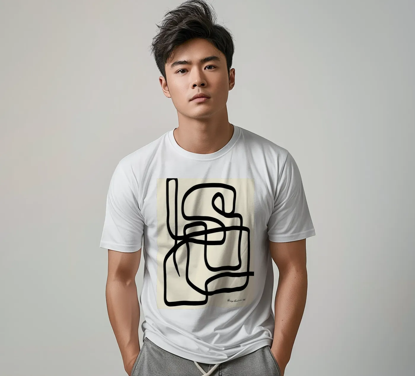 Radiant Patchwork t-shirt van Mike Leymi