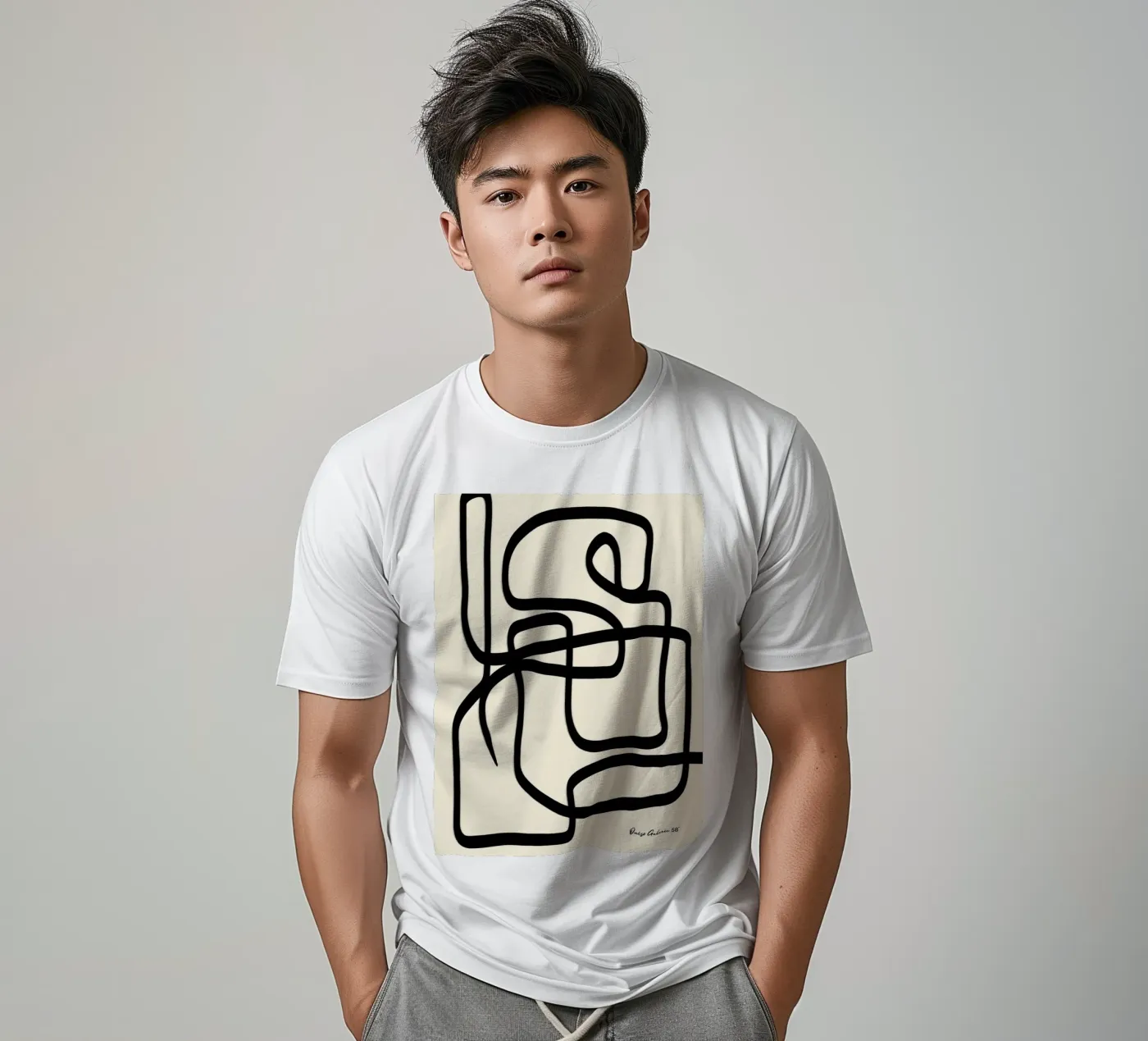 Radiant Patchwork t-shirt van Mike Leymi