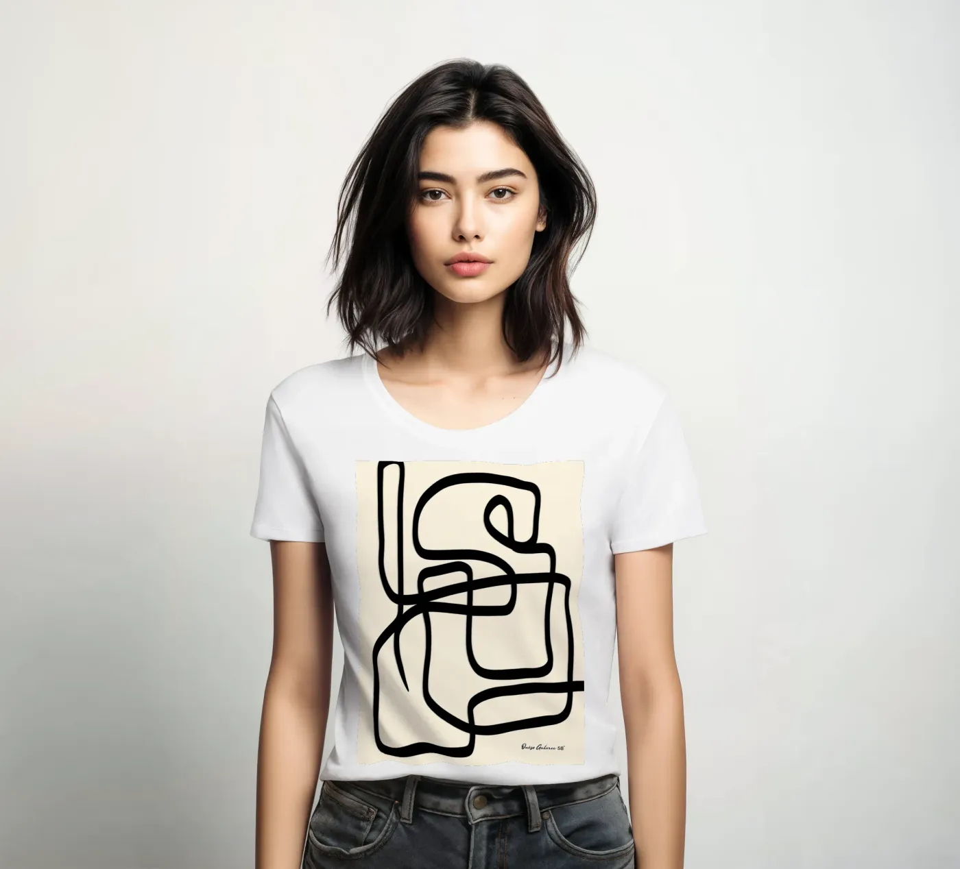 Radiant Patchwork t-shirt da donna da Mike Leymi