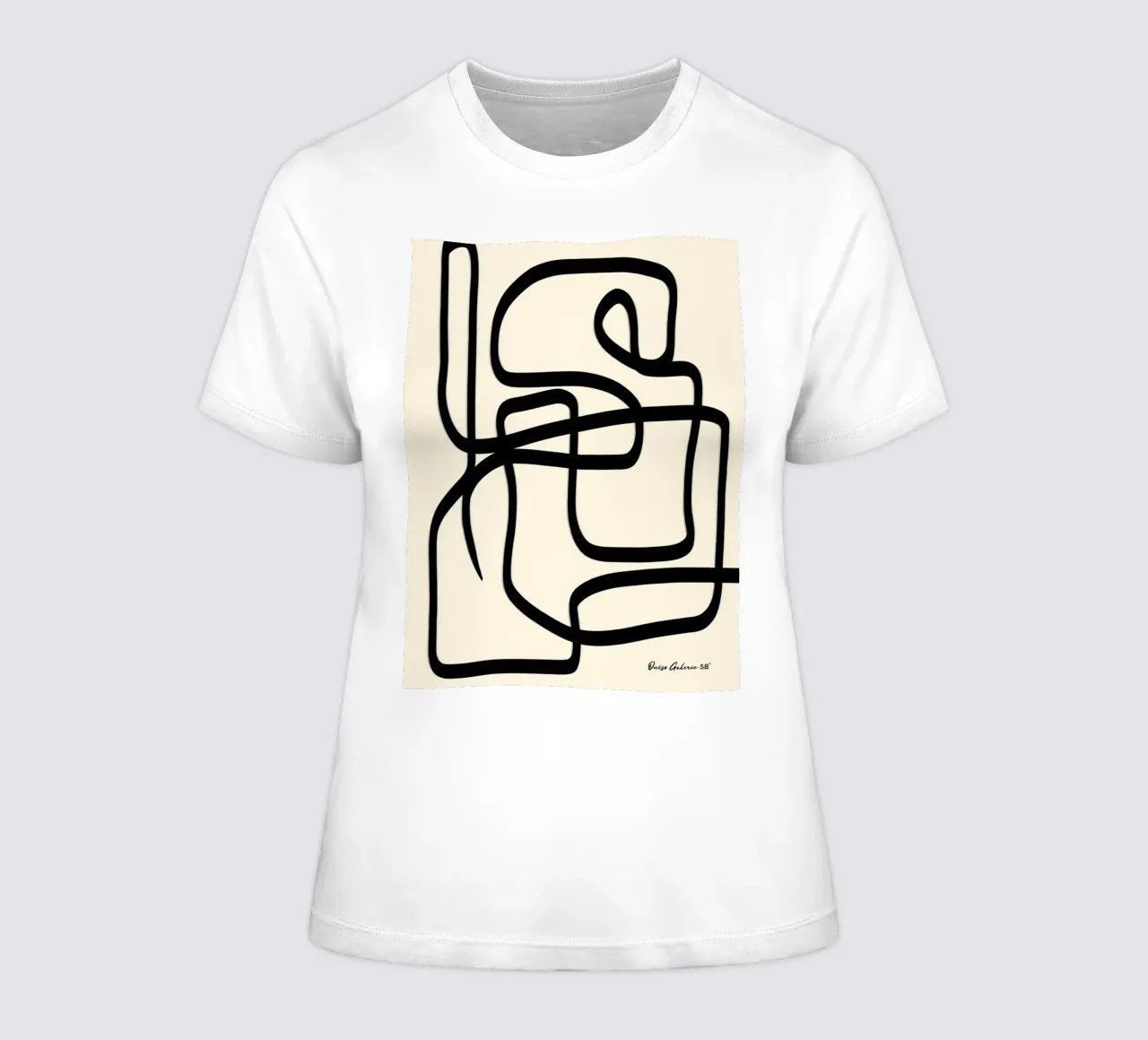 Radiant Patchwork t-shirt da donna da Mike Leymi