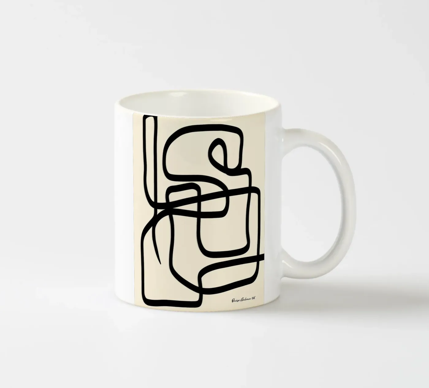 Radiant Patchwork keramische mok van Mike Leymi