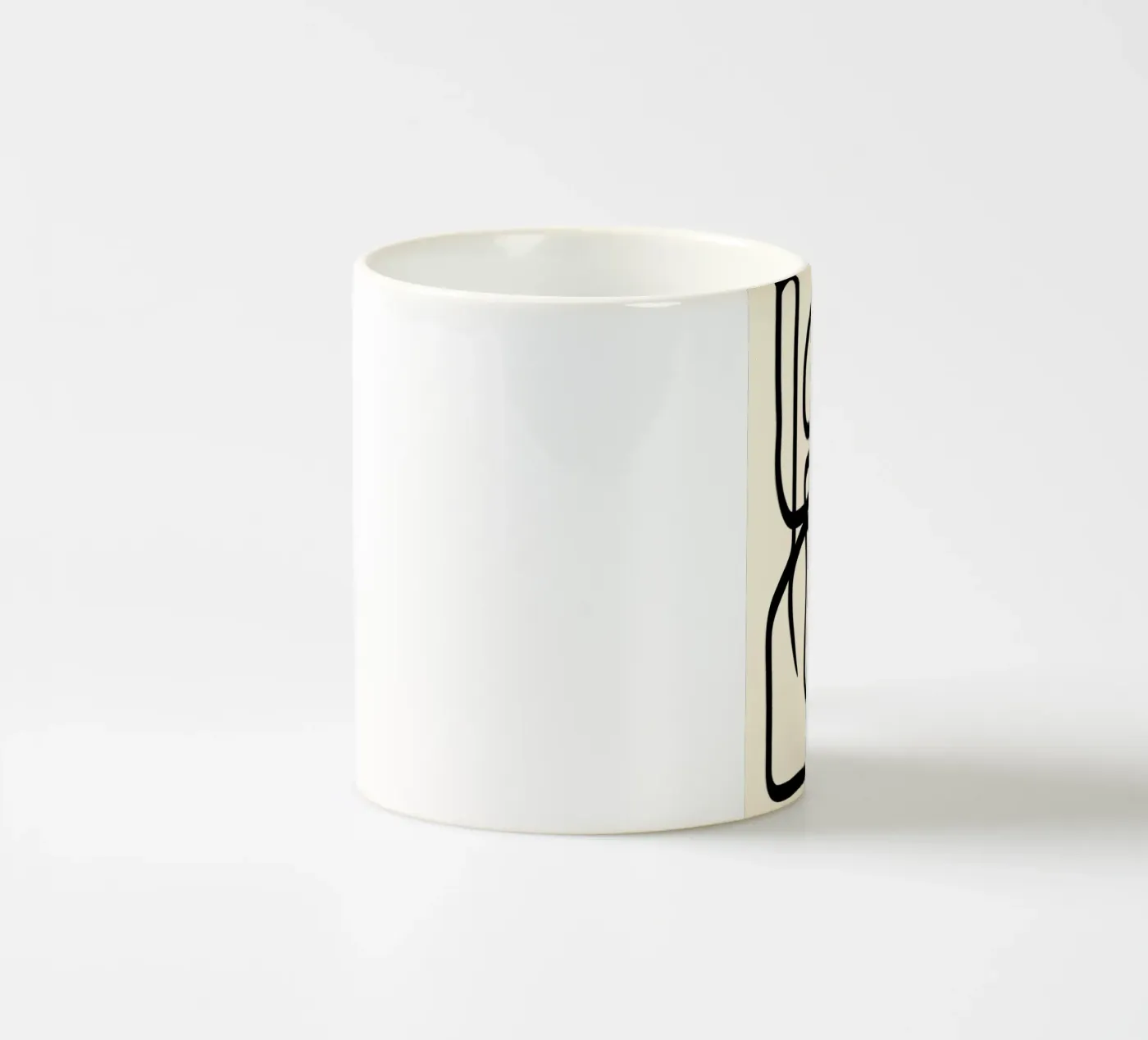 Radiant Patchwork ceramic mug by Mike Leymi