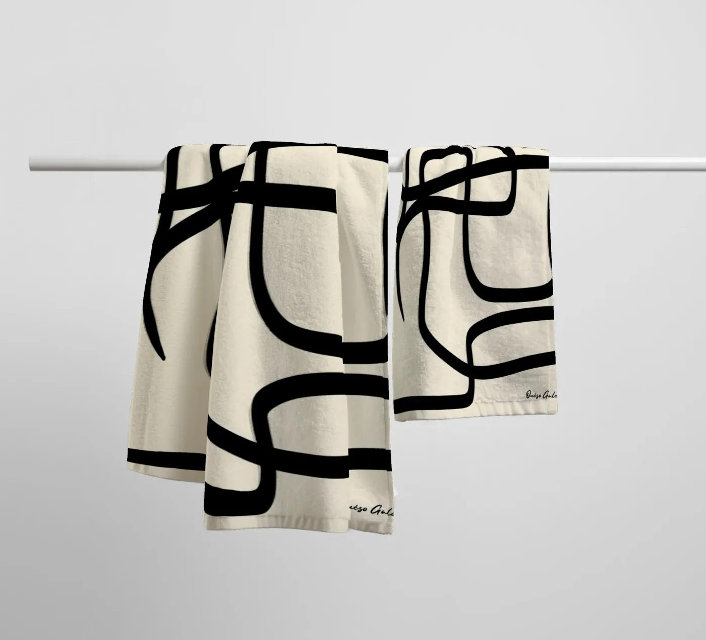 Radiant Patchwork asciugamano da bagno da Mike Leymi