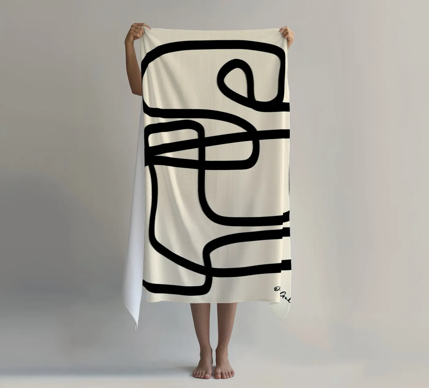 Radiant Patchwork strandhanddoek van Mike Leymi
