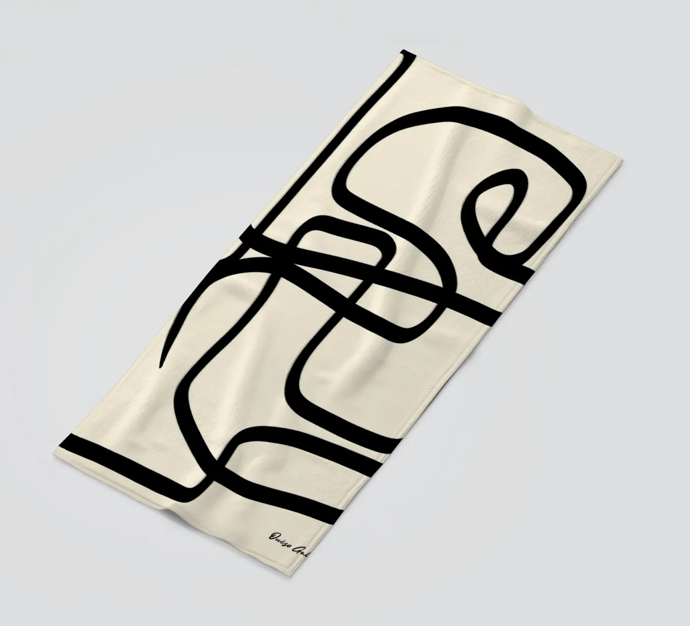 Radiant Patchwork Strandtuch von Mike Leymi