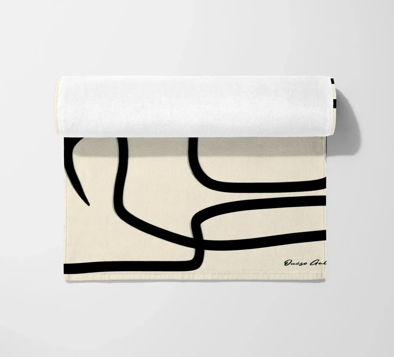 Radiant Patchwork beach towel by Mike Leymi