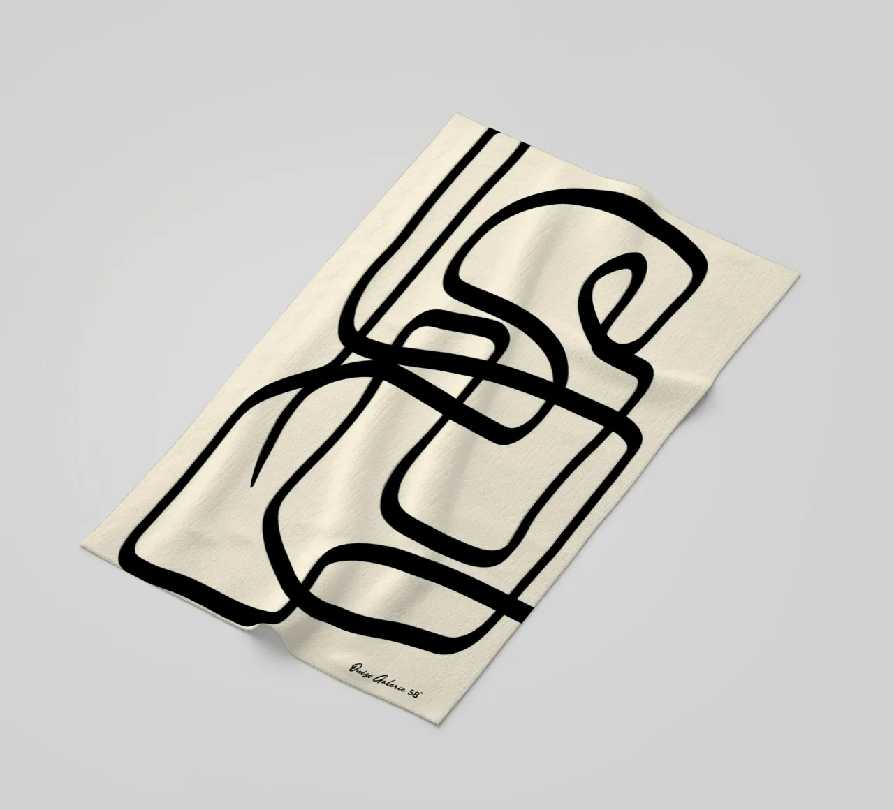 Radiant Patchwork beach towel by Mike Leymi