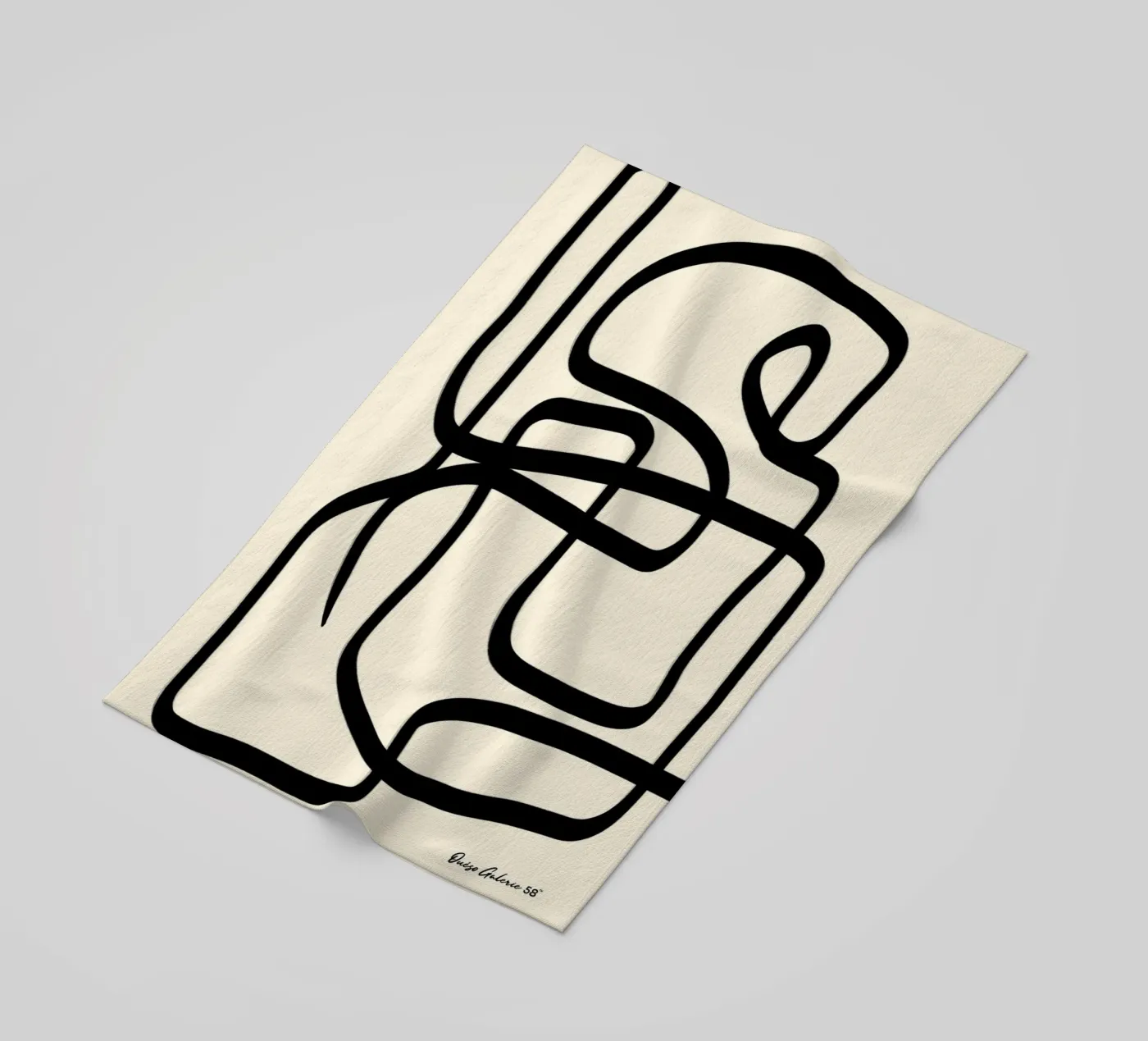 Radiant Patchwork Strandtuch von Mike Leymi