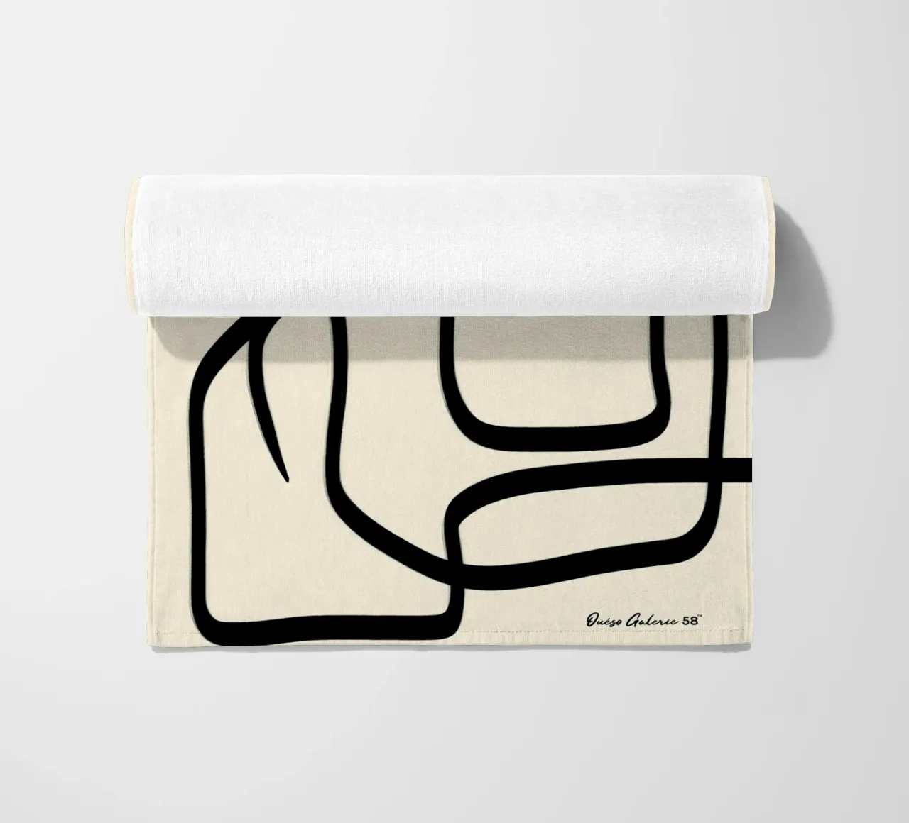 Radiant Patchwork beach towel by Mike Leymi