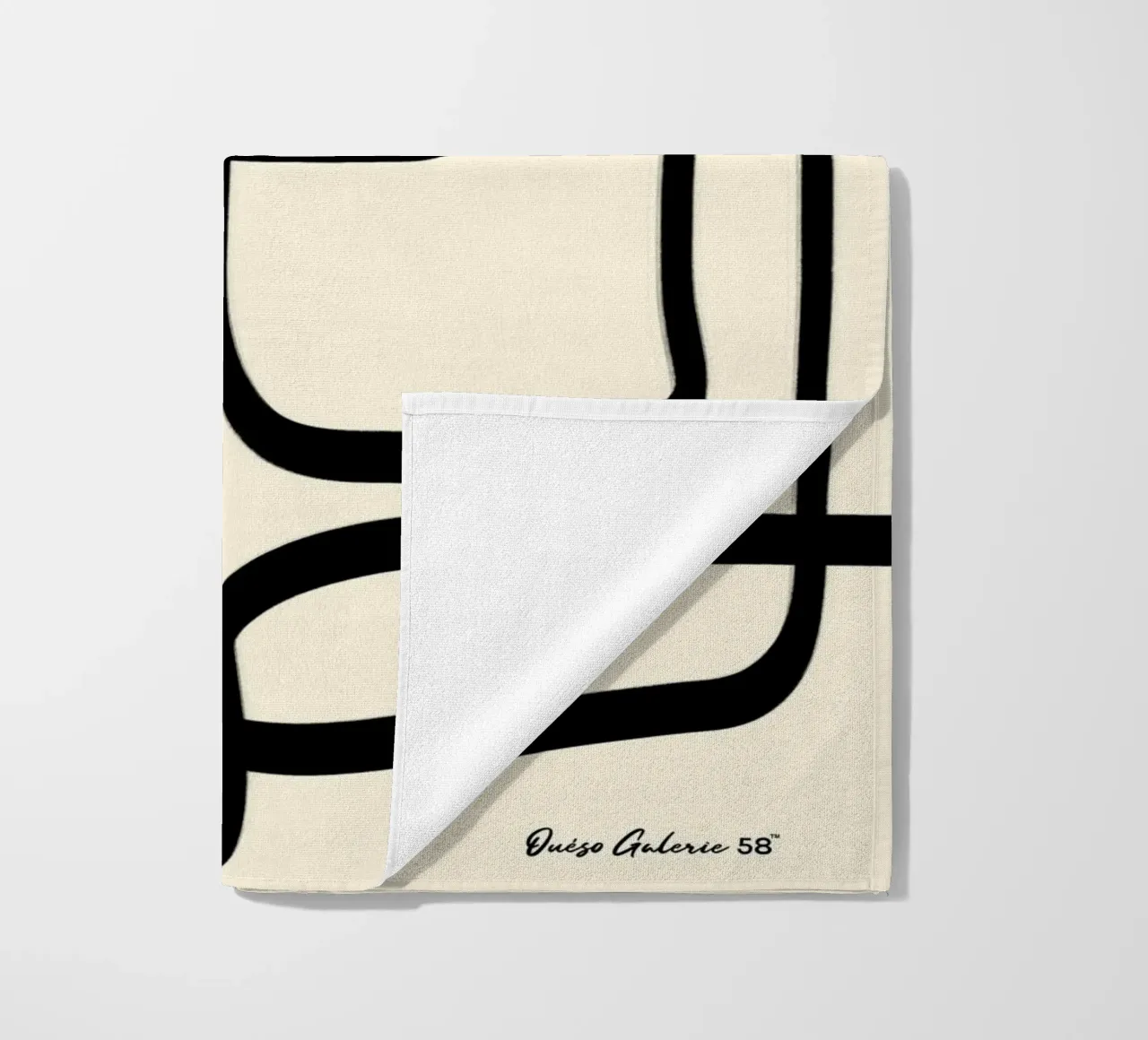 Radiant Patchwork beach towel by Mike Leymi