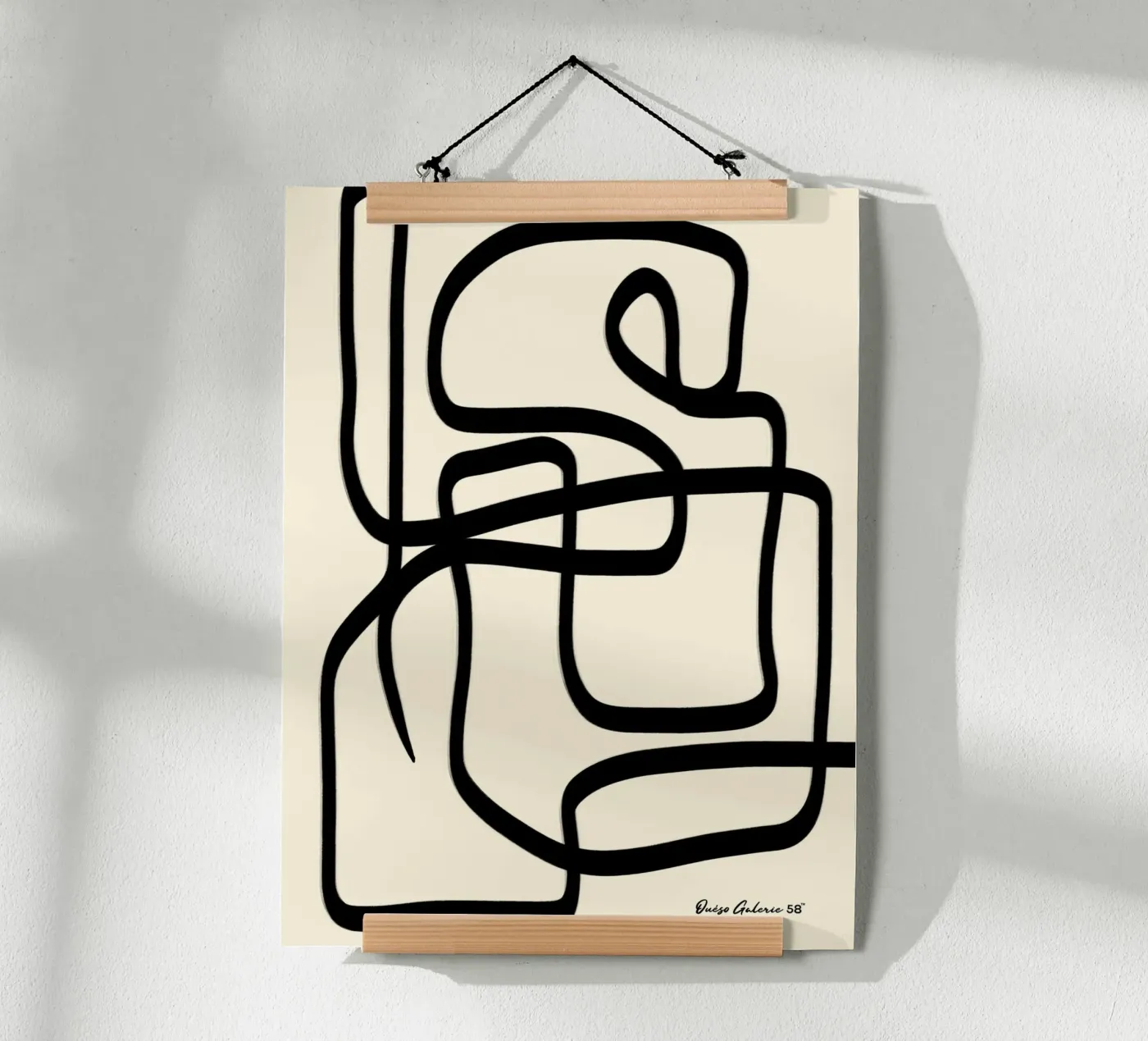 Radiant Patchwork poster van Mike Leymi