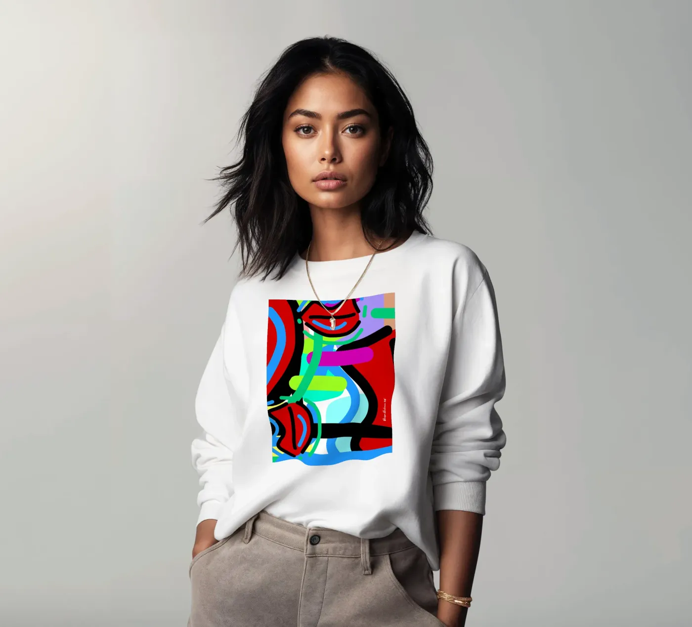 Endless Forms Sweatshirt von Mike Leymi