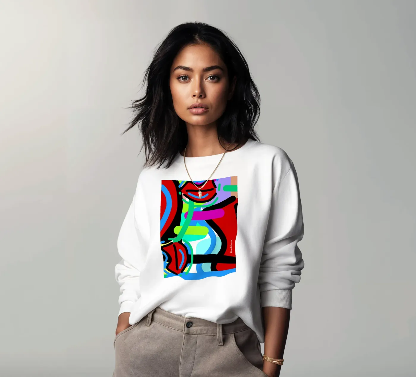 Endless Forms Sweatshirt von Mike Leymi