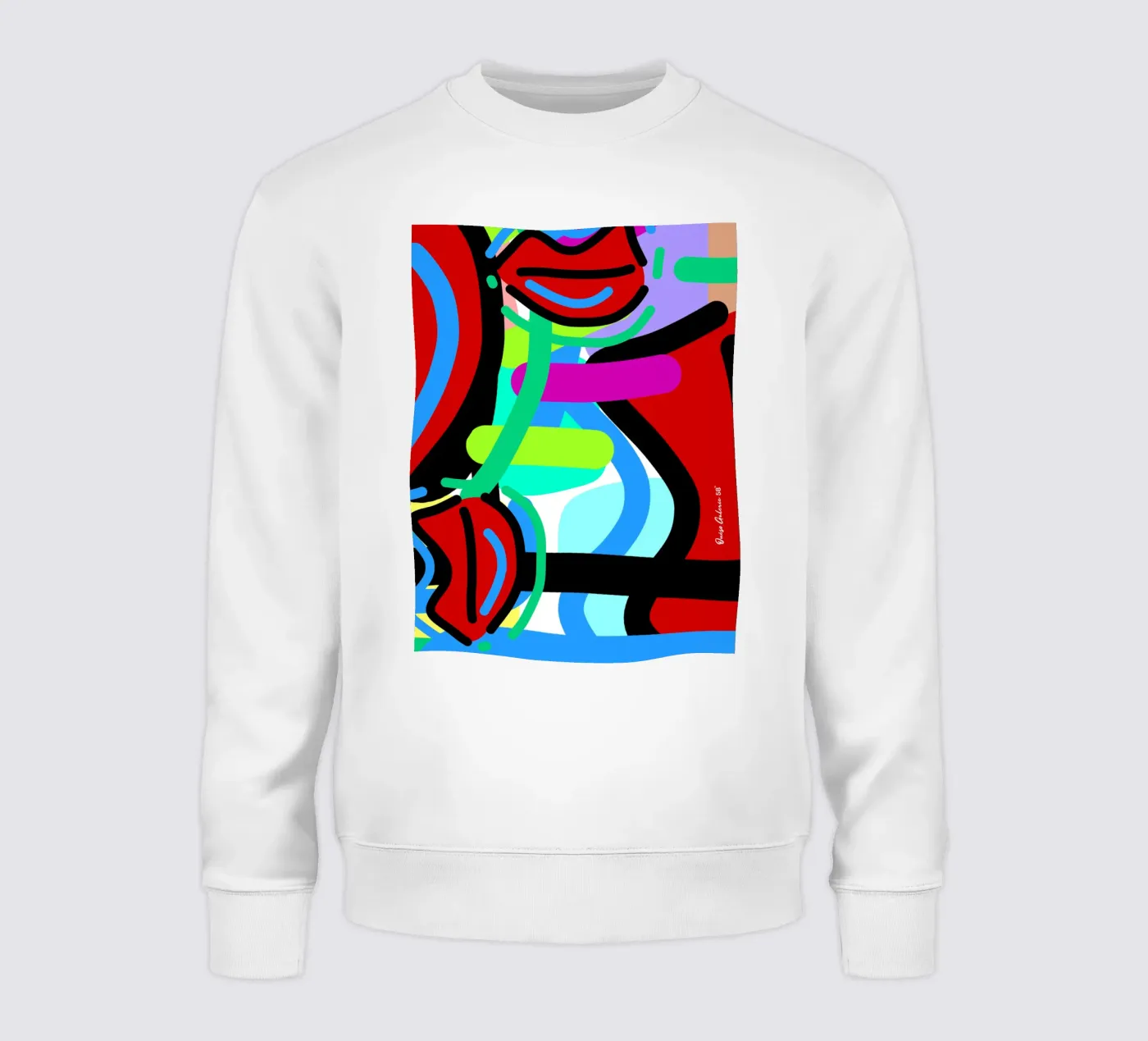 Endless Forms Sweatshirt von Mike Leymi