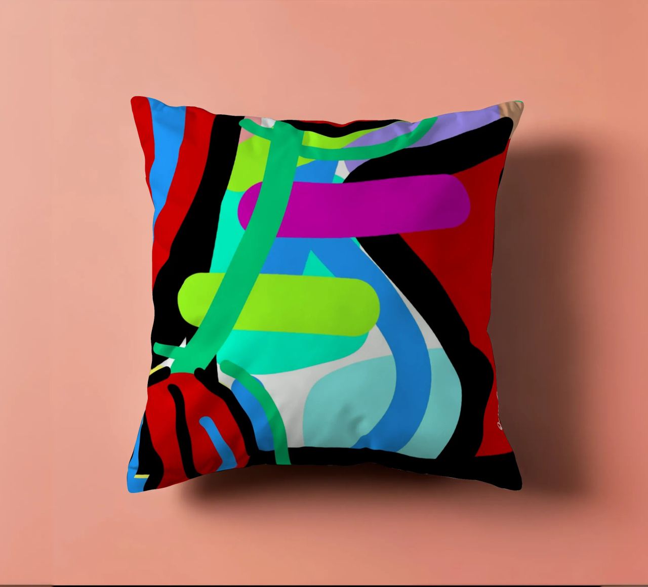 Endless Forms cuscino da Mike Leymi