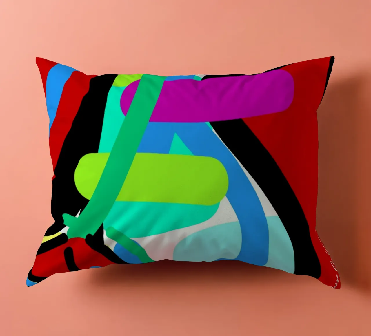 Endless Forms cuscino da Mike Leymi