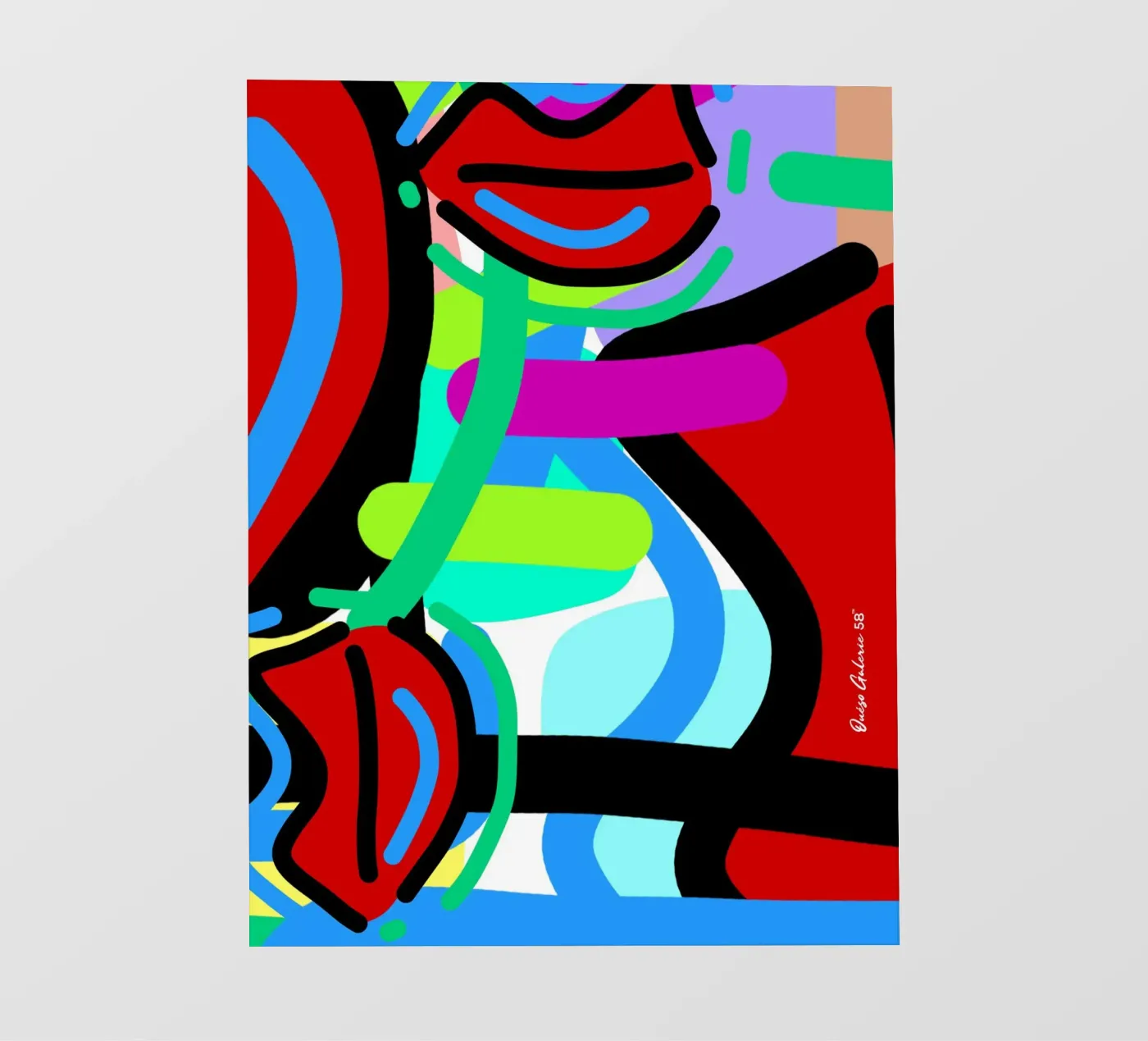 Endless Forms bâche pvc de Mike Leymi