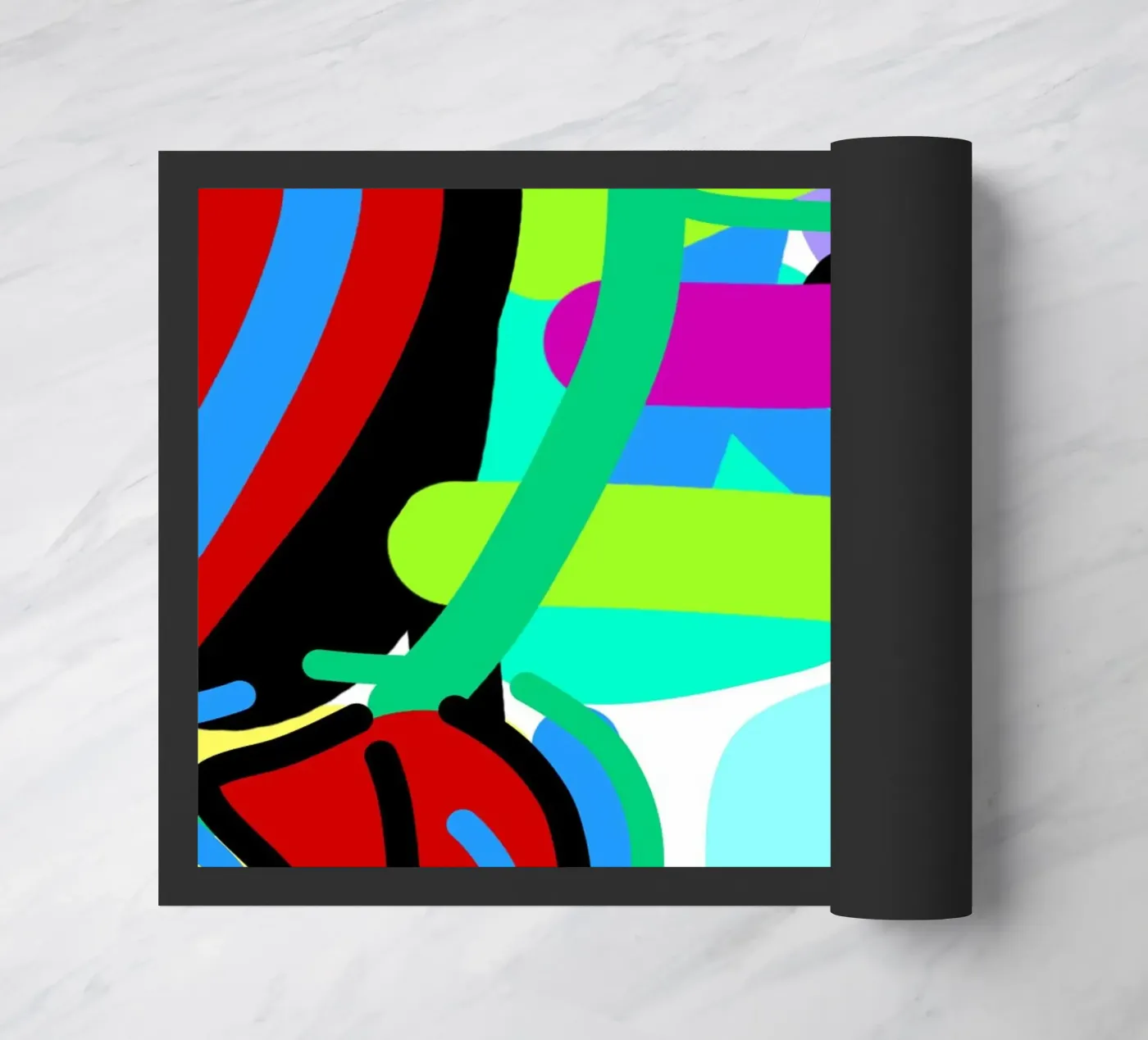 Endless Forms Fußmatte von Mike Leymi